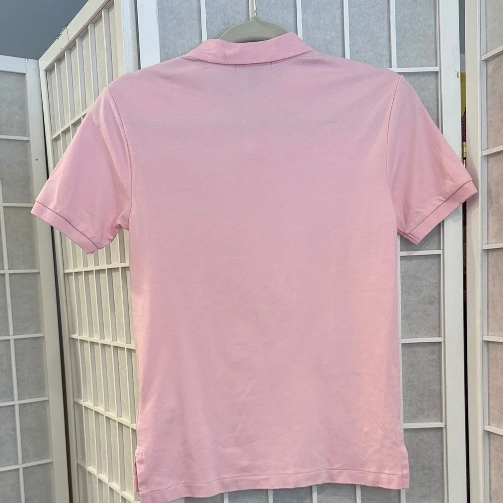 Polo Ralph Lauren Boys Soft Cotton Carmel  Pink Polo Shirt
